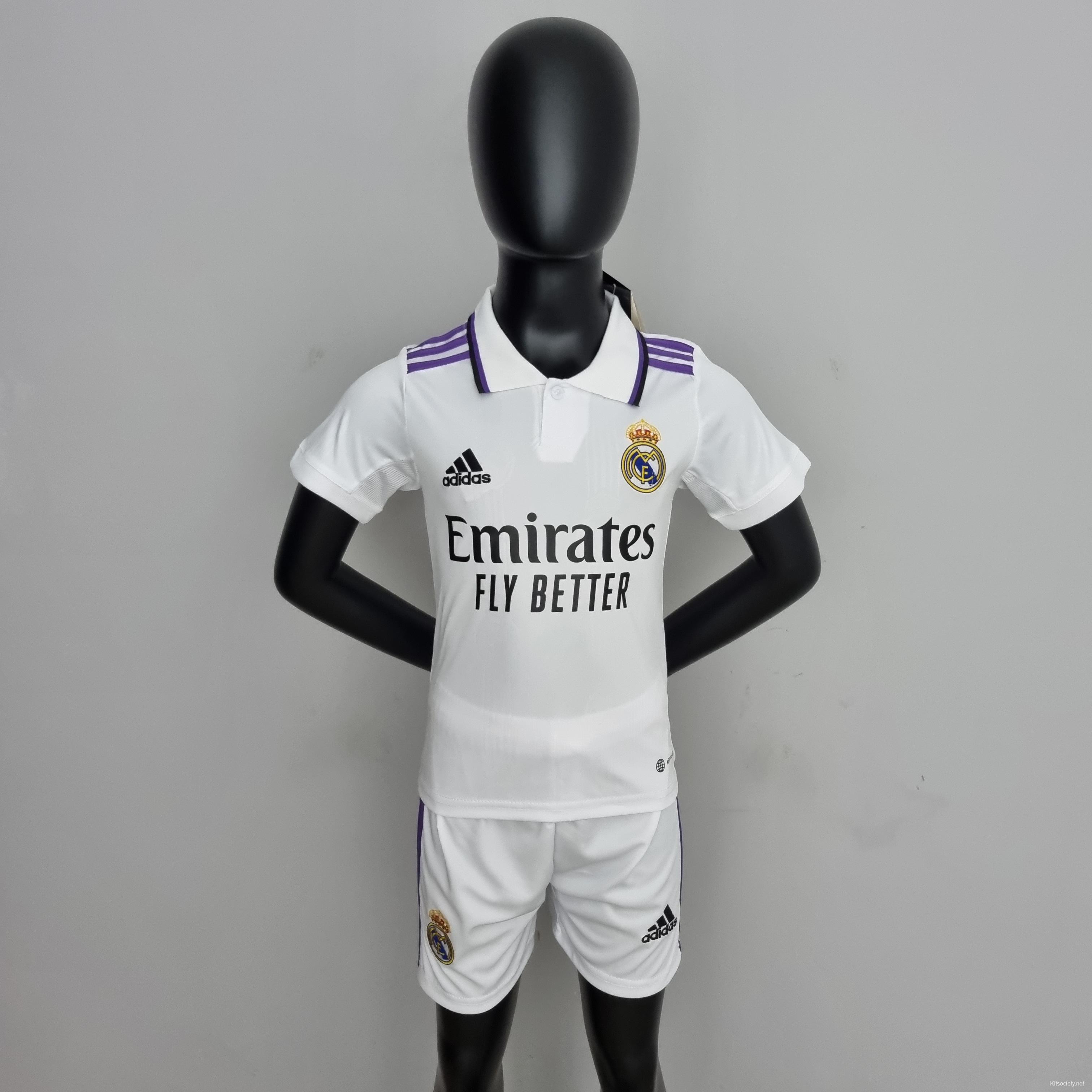 Adidas Real Madrid Home Jersey Youth Core White/Black