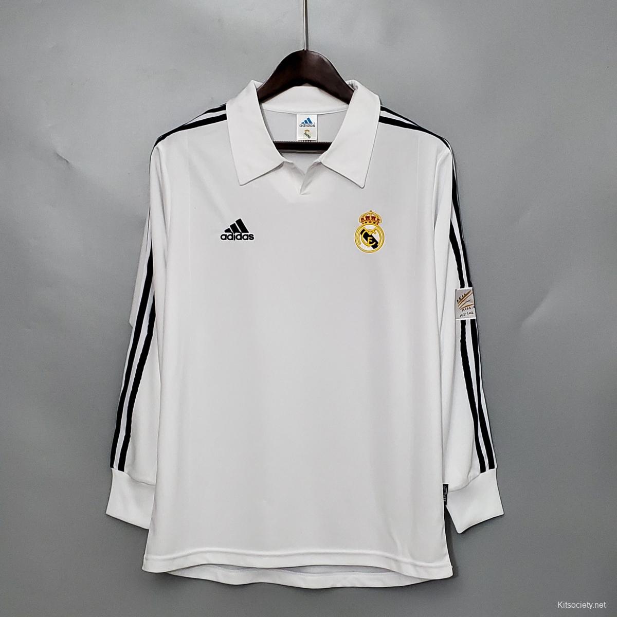 2001-02 RETRO VINTAGE REAL MADRID ZIDANE JERSEY