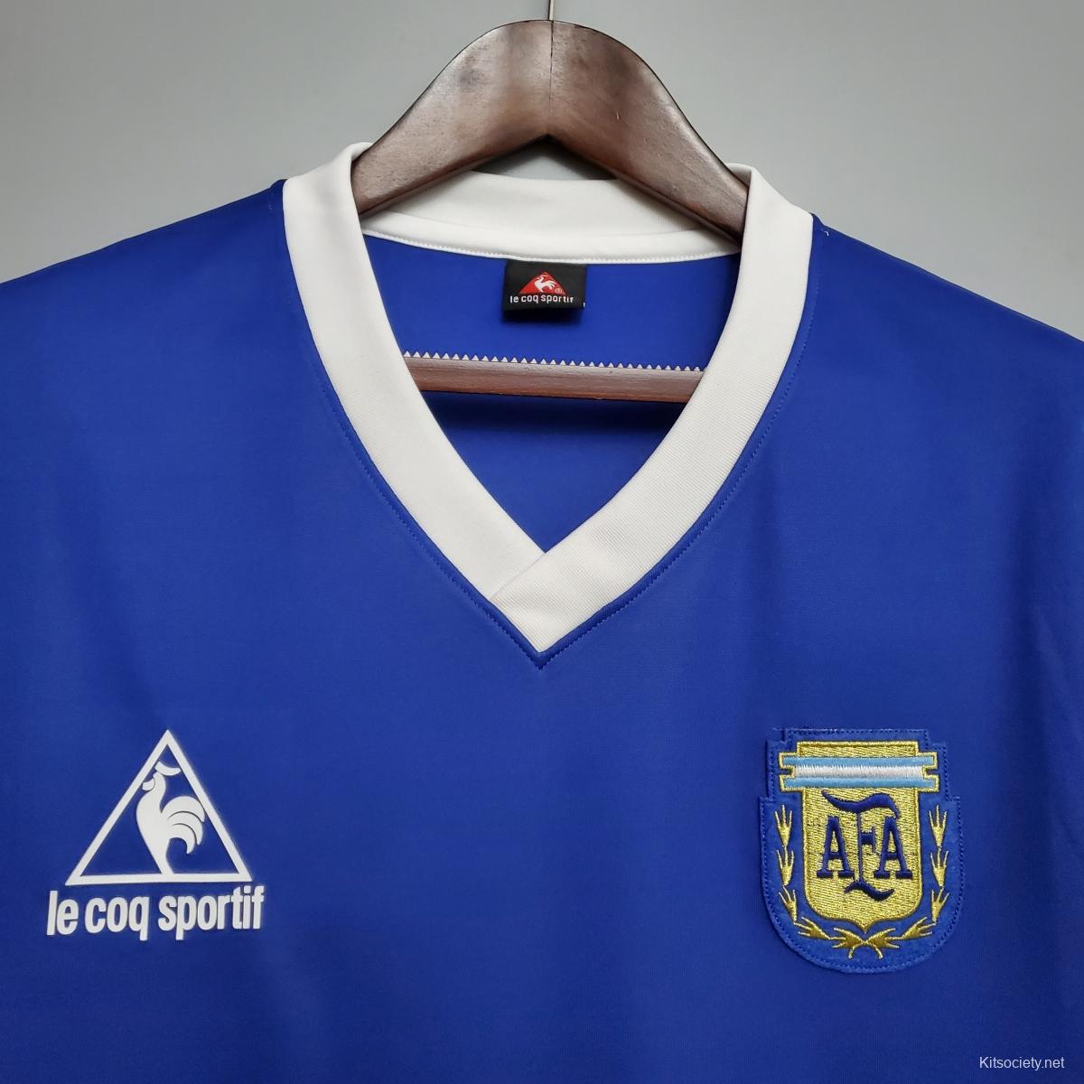 Argentina World cup 86 soccer jersey