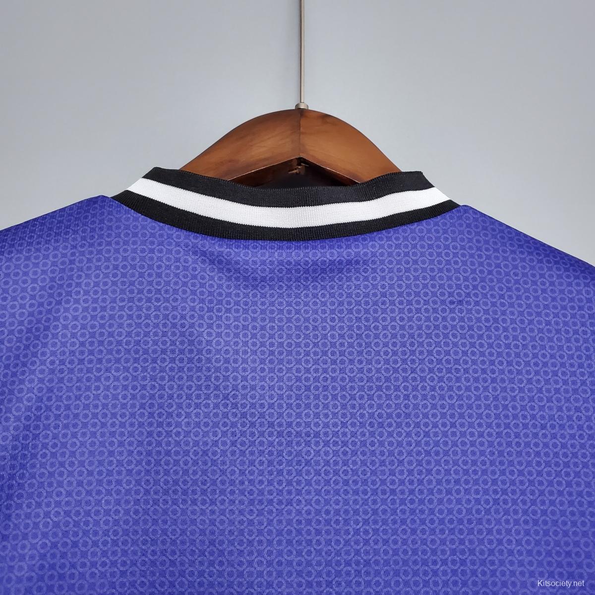 Retro Real Madrid 17/18 Away Purple Jersey - Kitsociety