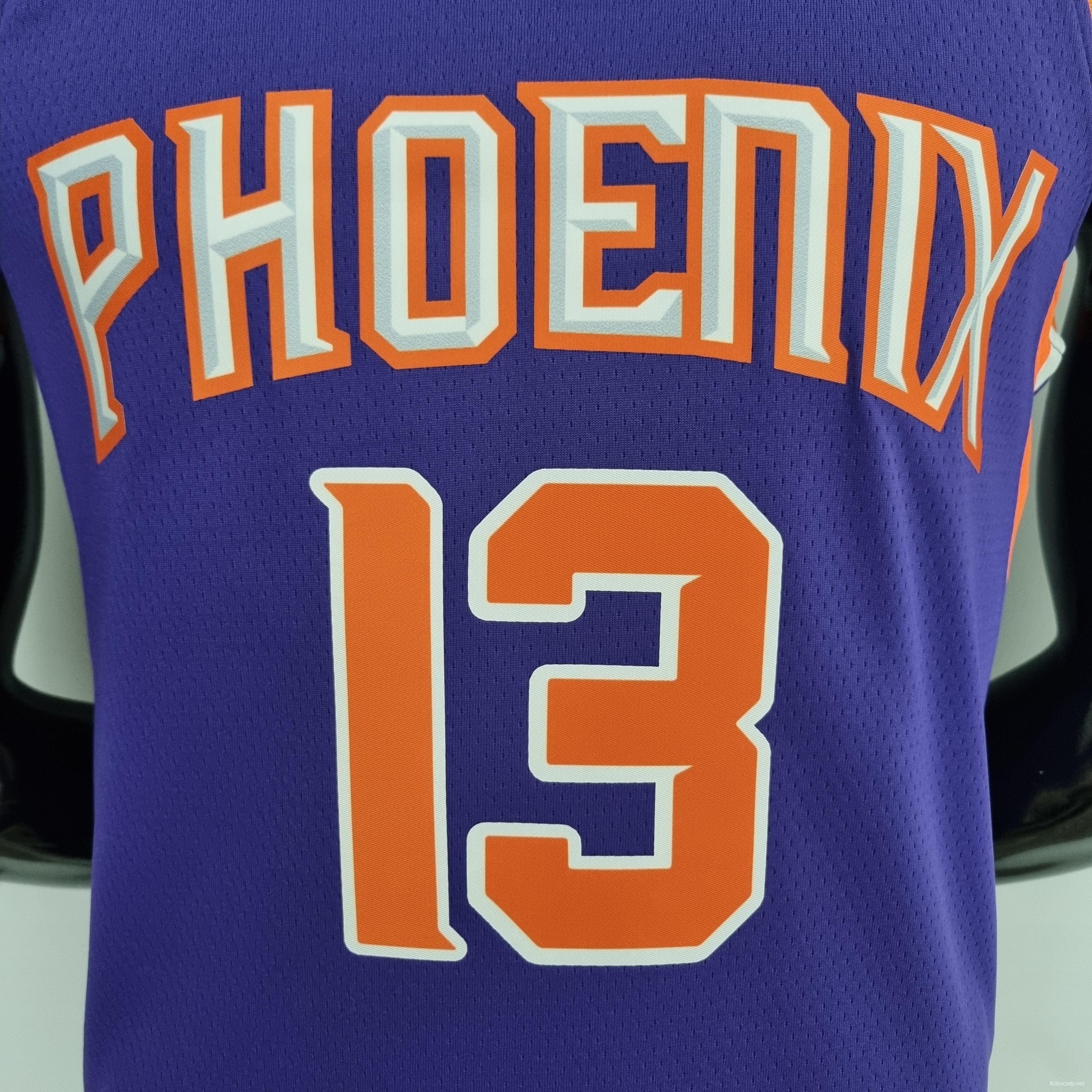 75th Anniversary Nash #13 Phoenix Suns White NBA Jersey - Kitsociety
