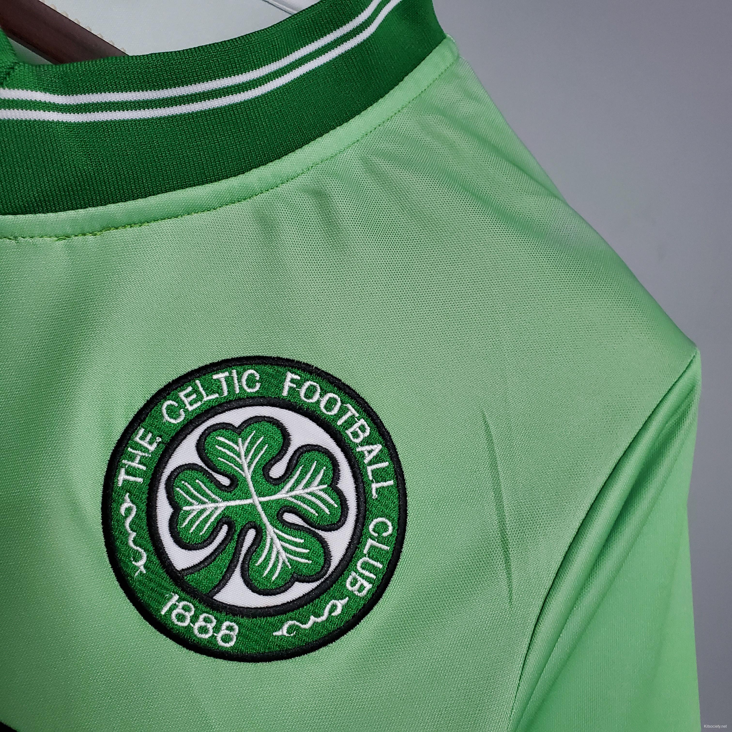 Retro Celtic 84/86 Away Soccer Jersey - Kitsociety