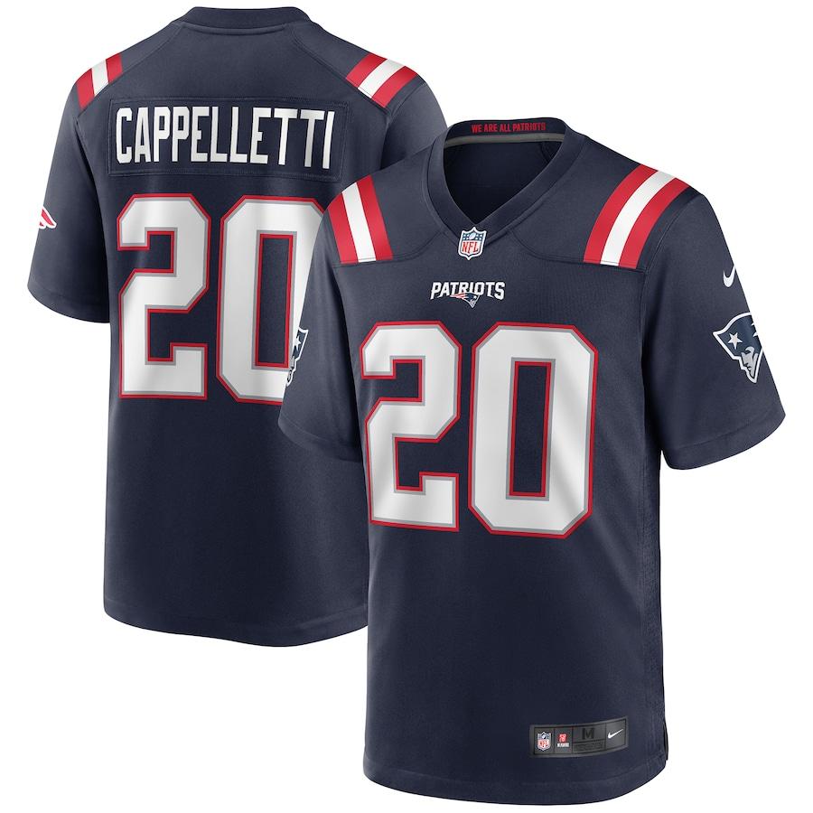 Men's Gino Cappelletti Navy Retired Player Limited Team Jersey - Kitsociety