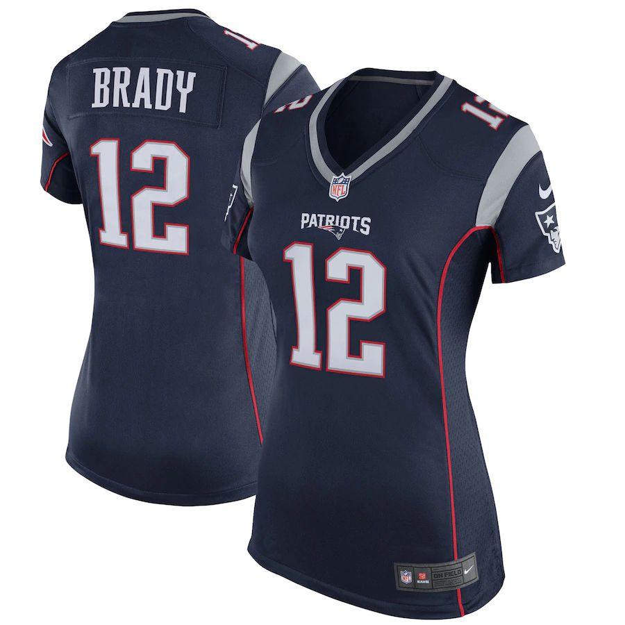 NFL Jerseys New England Patriots NO.12 Tom Brady Elite Jersey