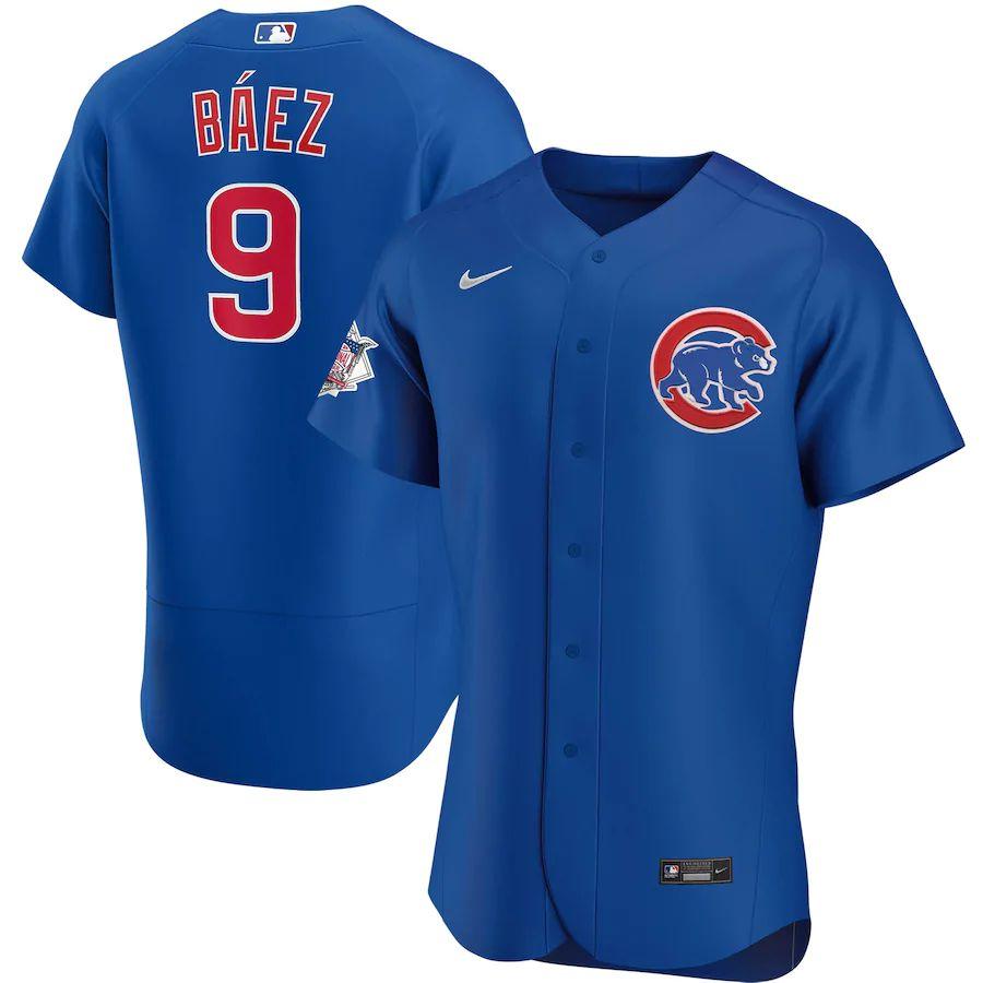 Men's Javier Baez White Home 2020 Authentic Player Team Jersey - Kitsociety