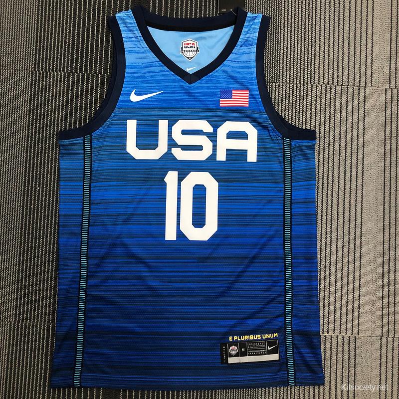 Men's Nike Jayson Tatum White USA Basketball Player Jersey