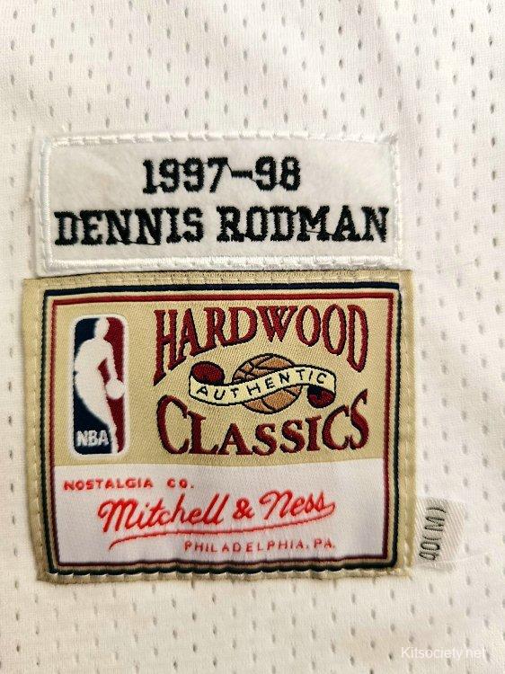 Men's Dennis Rodman Red Retro Classic Team Jersey - Kitsociety