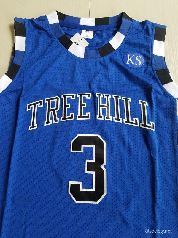 Antwon Skills Taylor 3 One Tree Hill Ravens Blue Basketball Jersey -  Kitsociety