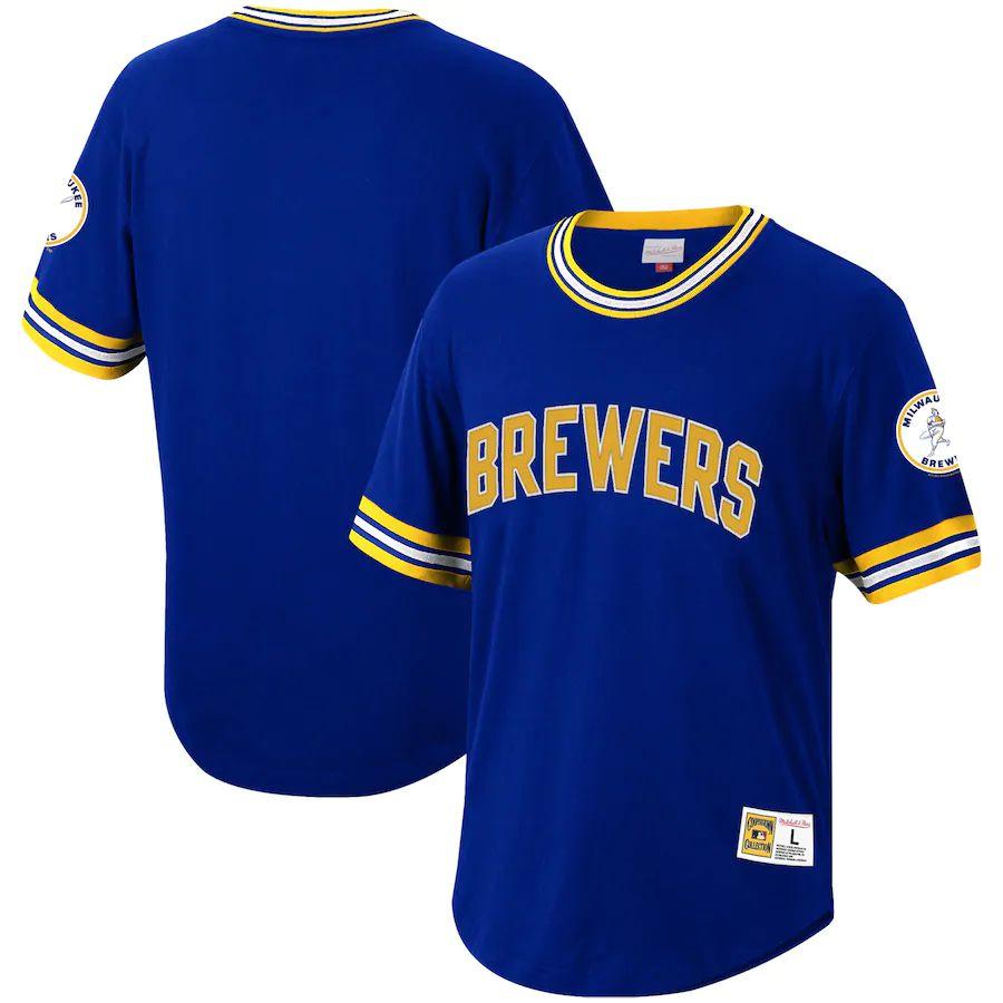 Men's Royal Cooperstown Collection Wild Pitch Throwback Jersey - Kitsociety