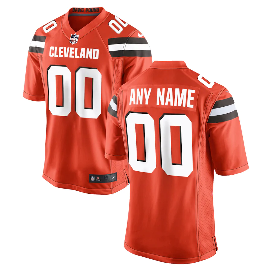 Orange Cleveland Browns Jersey