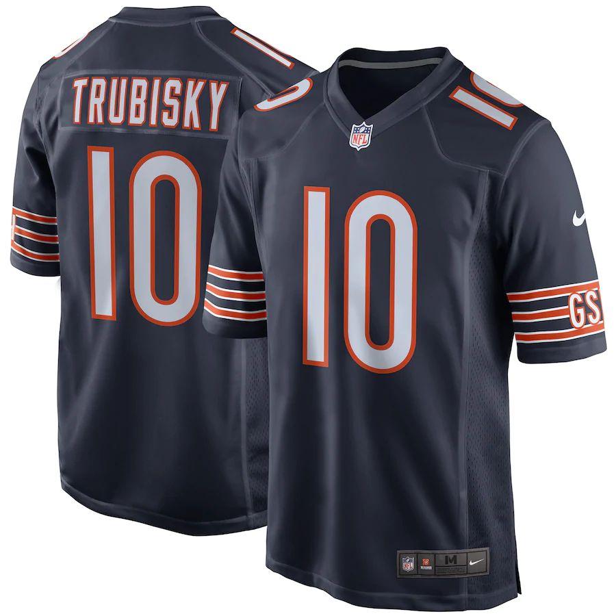 Youth Mitchell Trubisky Silver Inverted Player Limited Team Jersey -  Kitsociety