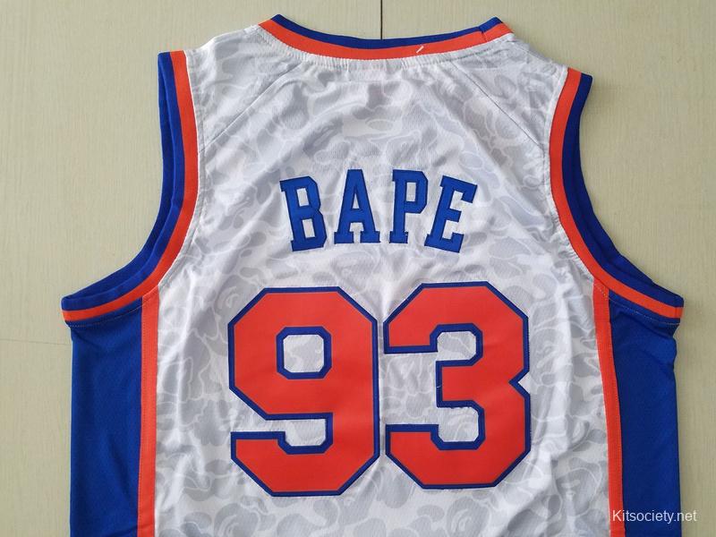 BAPE X MITCHELL & NESS NEW YORK KNICKS JERSEY TANK TOP MENS