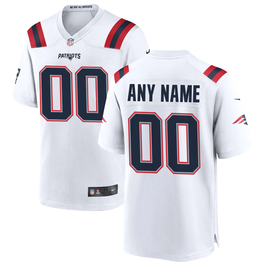 New England Patriots NFL T-shirt Jersey Throwback Uniform, PNG