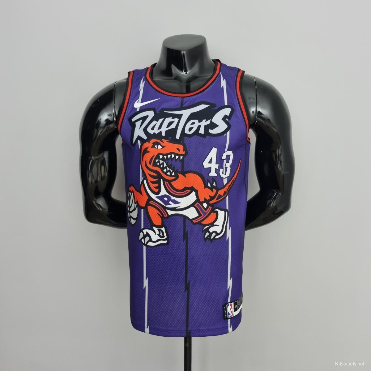raptors 20th anniversary jersey