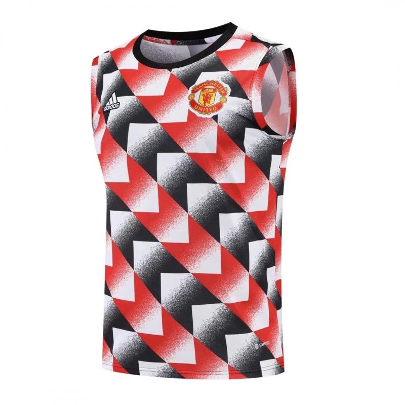 Manchester United Training Sleeveless Training Top-Black