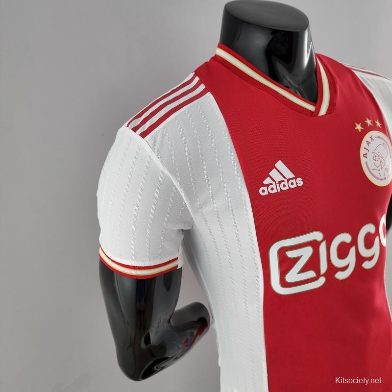 23-24 Ajax Training Blue Jersey - Kitsociety