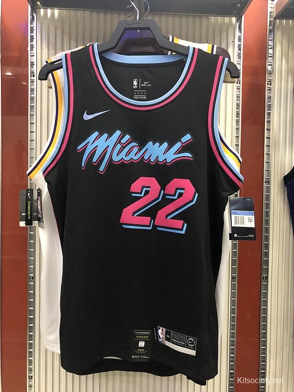 Miami Heat Swingman Jersey. 22 - Pink- Black - Jimmy Butler - Men S-2XL
