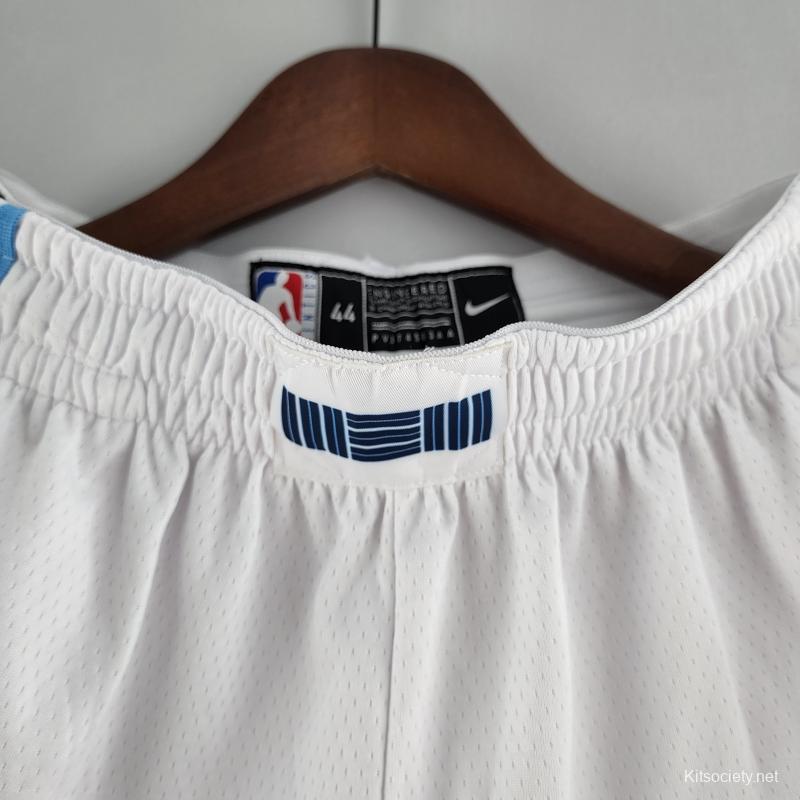 Memphis Grizzlies NBA Shorts White - Kitsociety
