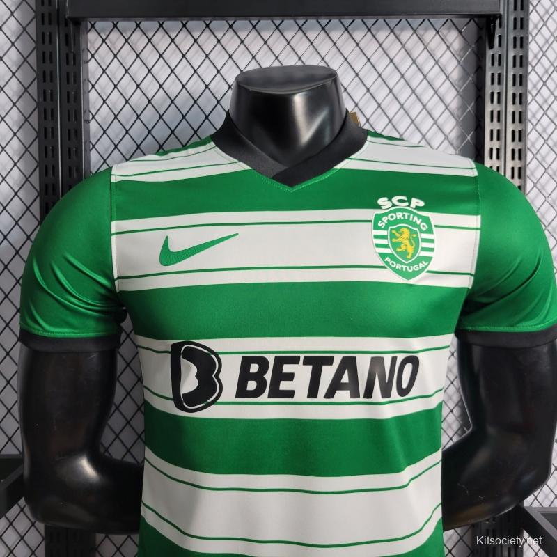 23-24 Sporting Lisbon Third Black Cristiano Ronaldo Jersey - Kitsociety