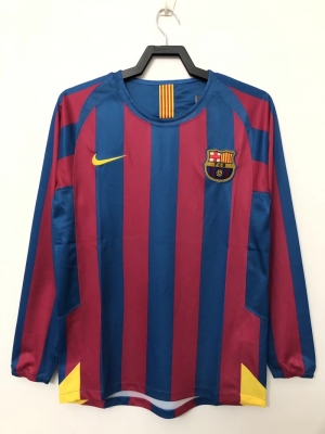 Retro 92/95 Barcelona Home Soccer Jersey - Kitsociety