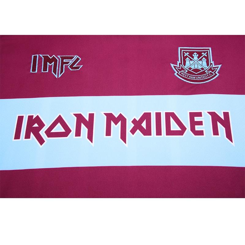 Retro 22/23 Iron Maiden X West Ham Navy Jersey - Kitsociety