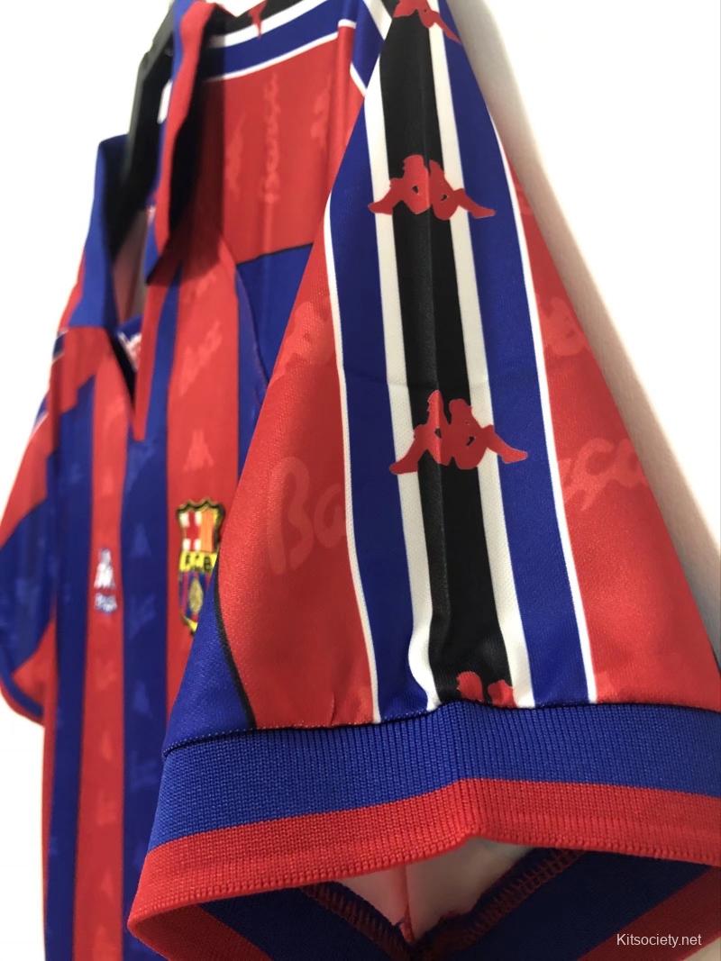 Retro 10/11 Barcelona Home Jersey - Kitsociety