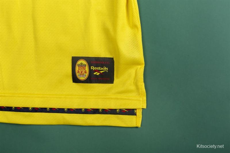 Retro 97-99 Porto Away Yellow Jersey - Kitsociety