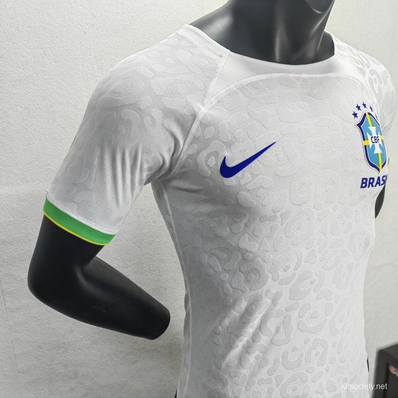 22/23 Brazil White Concept Jersey - Kitsociety