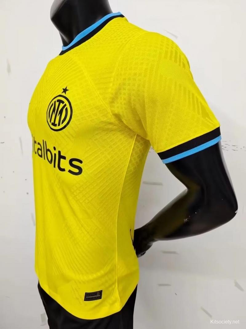 22-23 Inter Milan Away Jersey - Kitsociety