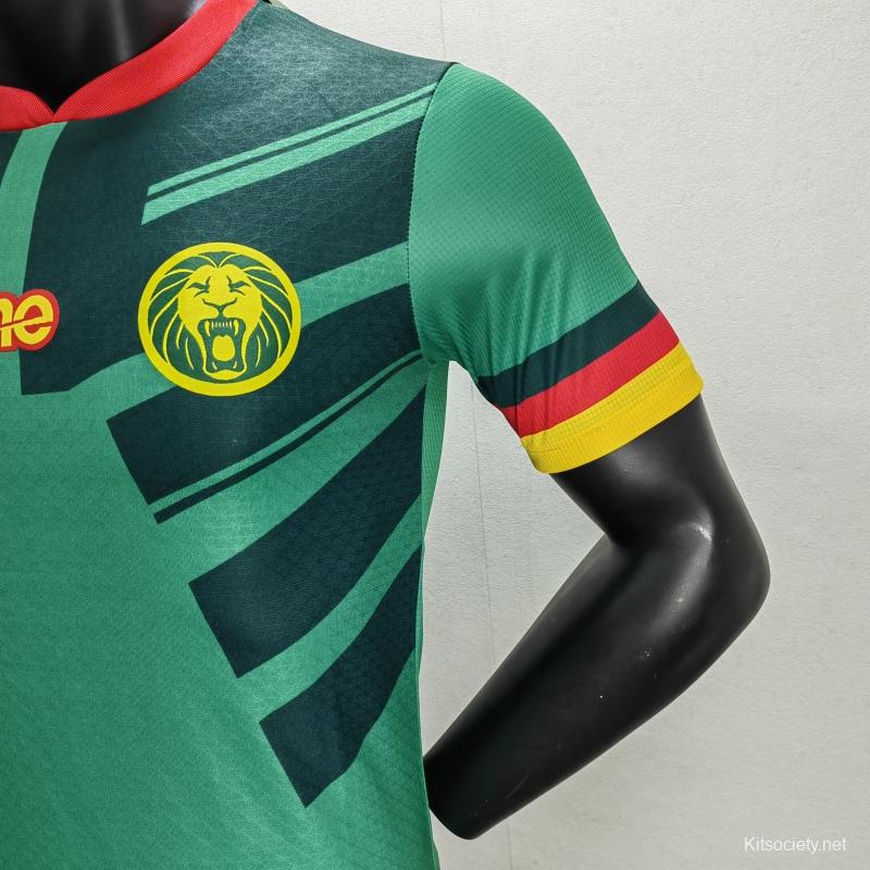 2022 Cameroon Green Player Jersey