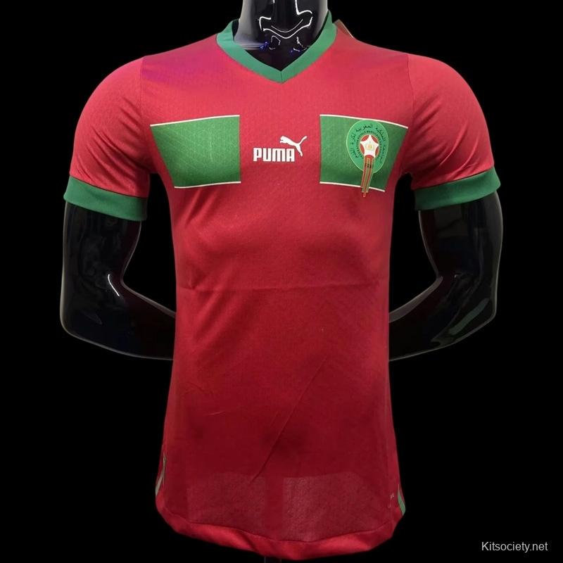 Player Version 2023 Algeria Pink Jersey - Kitsociety