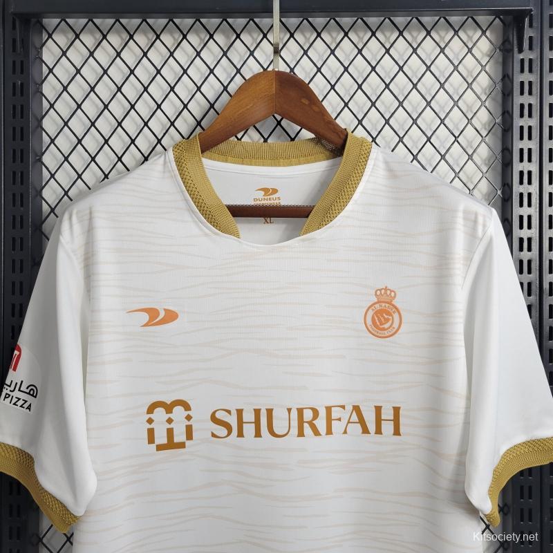 Al-Nassr Away Kit 23/24  Best Al Nassr Ronaldo Jersey - Jersey Club BD