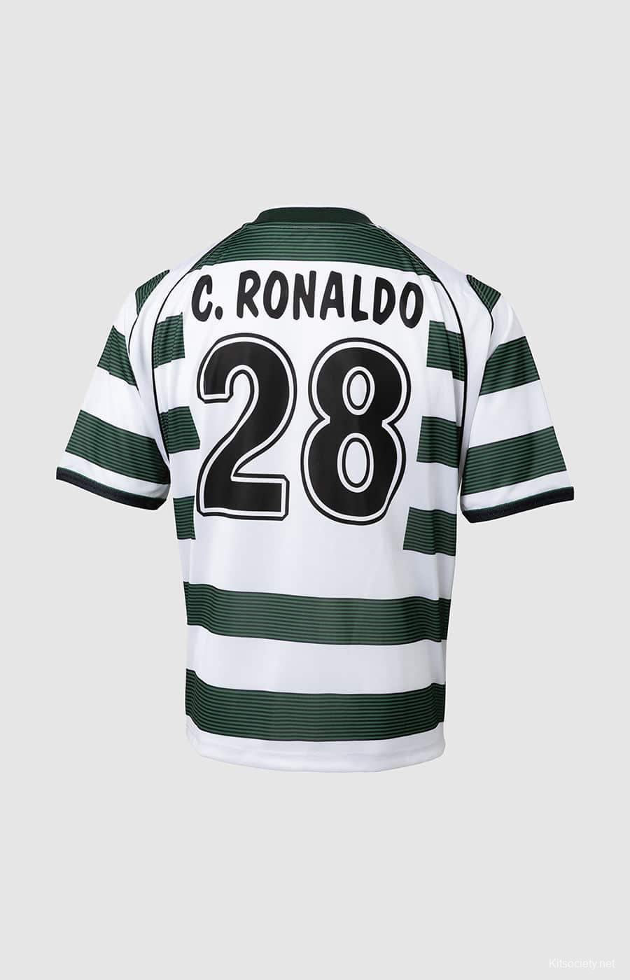 ronaldo sporting jersey
