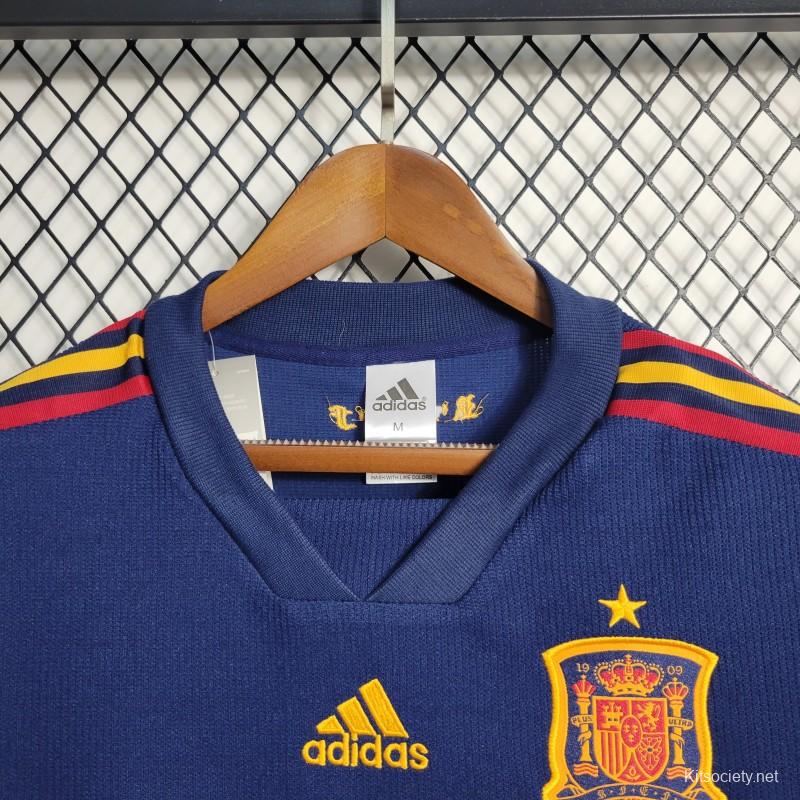 Adidas Spain 2022 Away Soccer Jersey