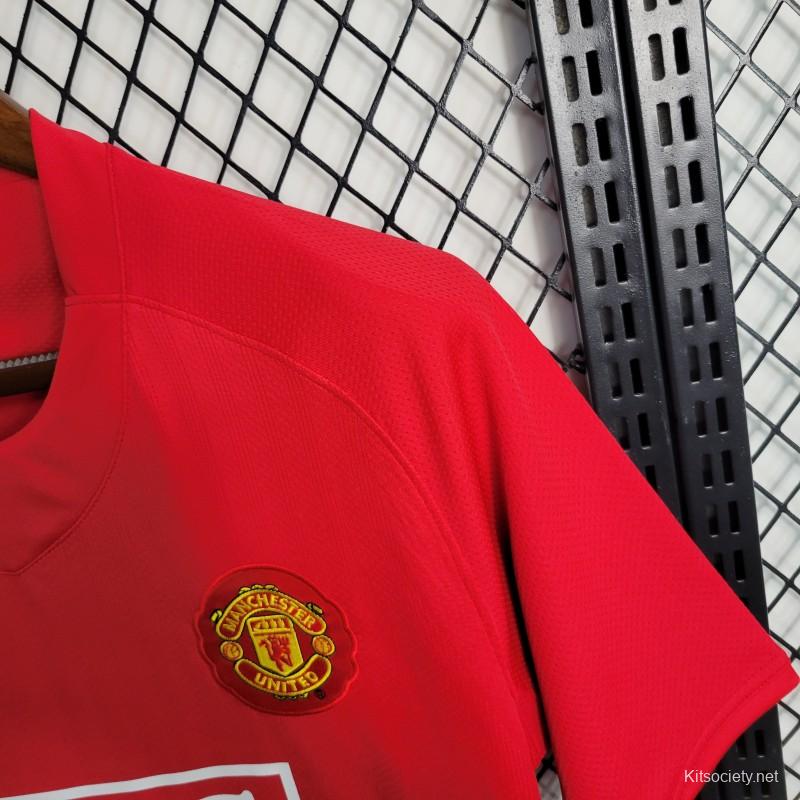 Man. Utd Away 07/08 Retro Jersey – FPT Sportz LLC