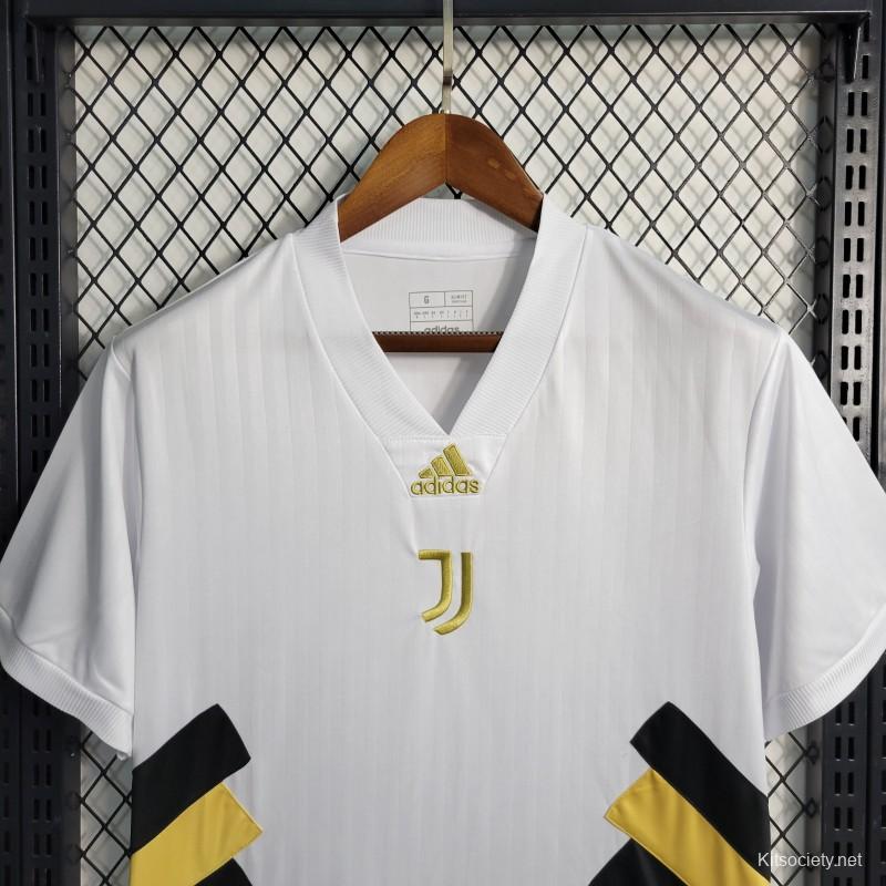 Adidas Juventus Away Jersey 23/24 - White - Size S