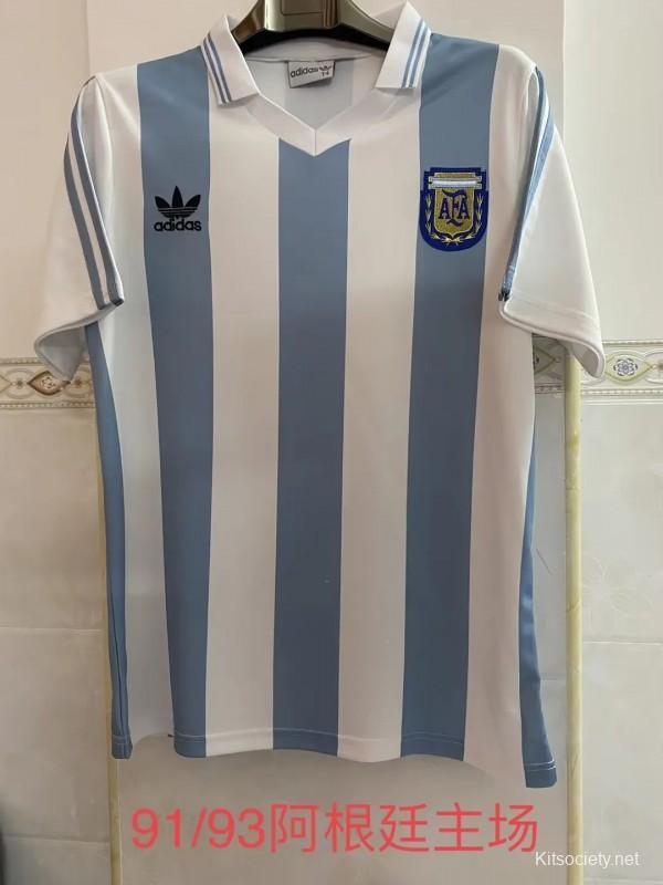 Retro 2006 Argentina Home Jersey - Kitsociety