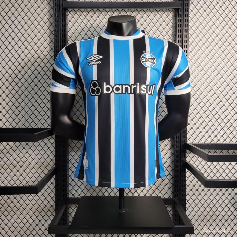 2019-2020 Grêmio FBPA Home Blue  Football jersey shirt, Soccer