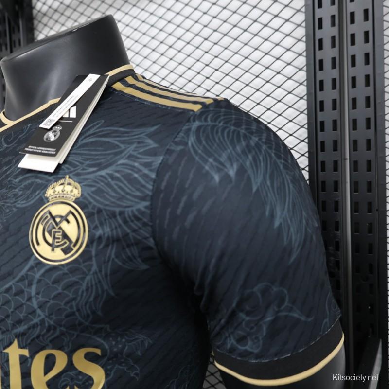 Real Madrid 22/23 Special Edition Black Dragon Men Soccer Jersey -  Zorrojersey- Professional Custom Soccer Jersey Online Store