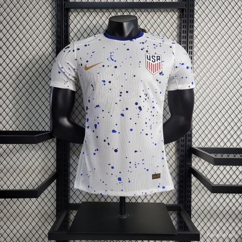 Player Version 23-24 USA Home Jersey - Kitsociety