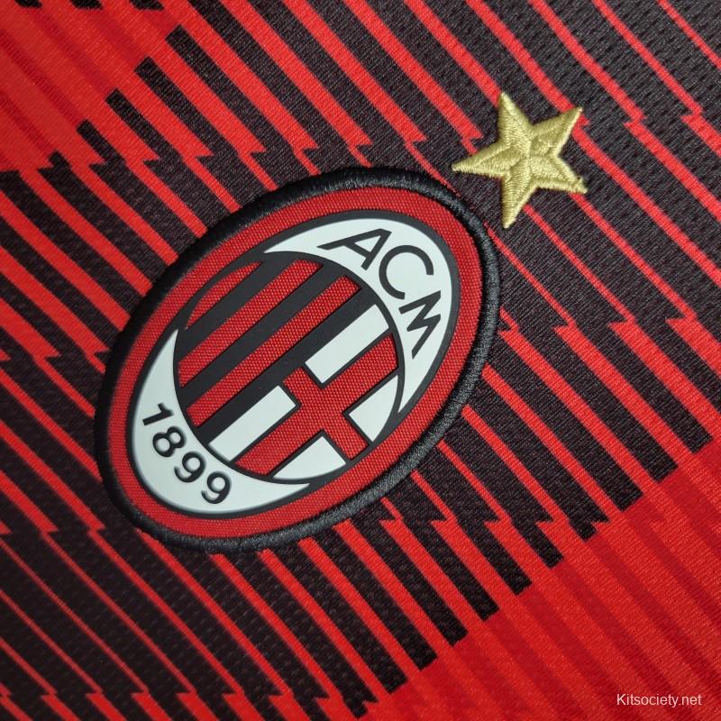 23/24 Women AC Milan Home Jersey - Kitsociety