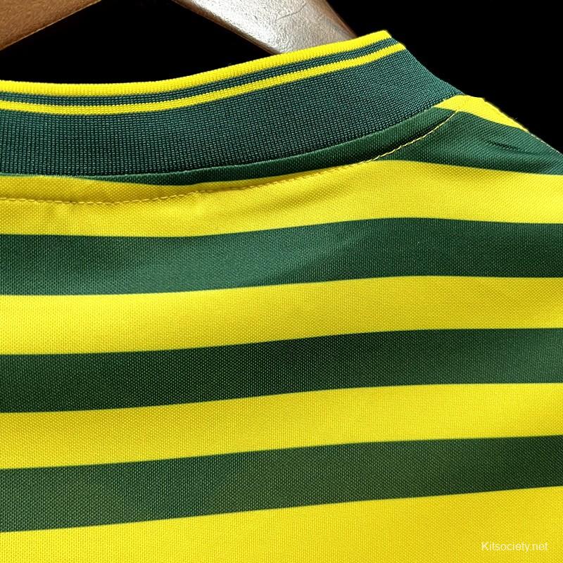 Retro Brazil 1984 Home Jersey - Kitsociety