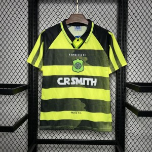 Retro 96/97 Celtic Away Yellow/Black Jersey