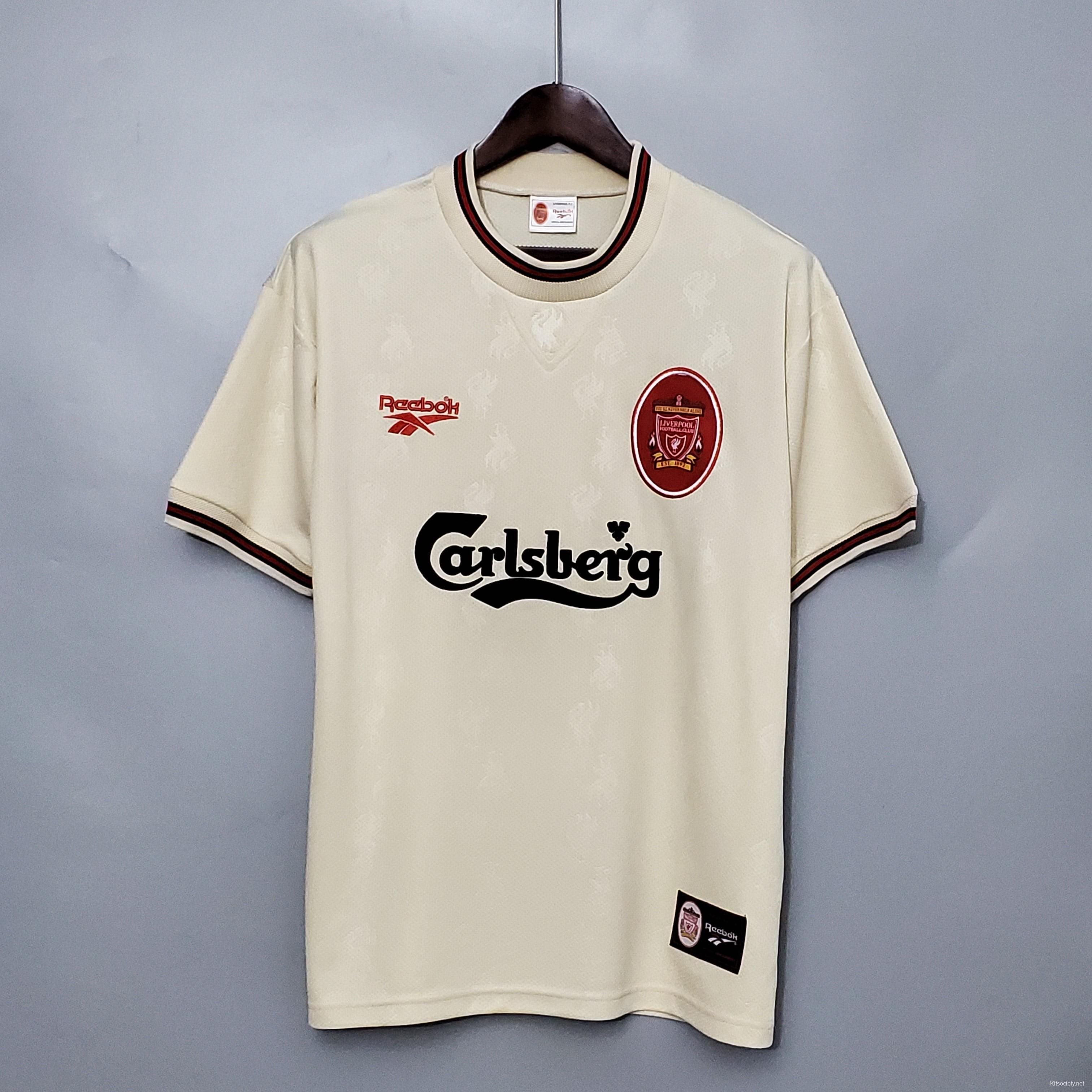 Liverpool 1994-1996 Premier League Retro Jersey - Retro Sports Locker