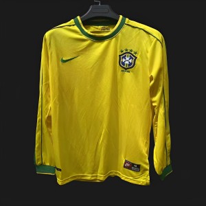 Retro Brazil 1984 Home Jersey - Kitsociety