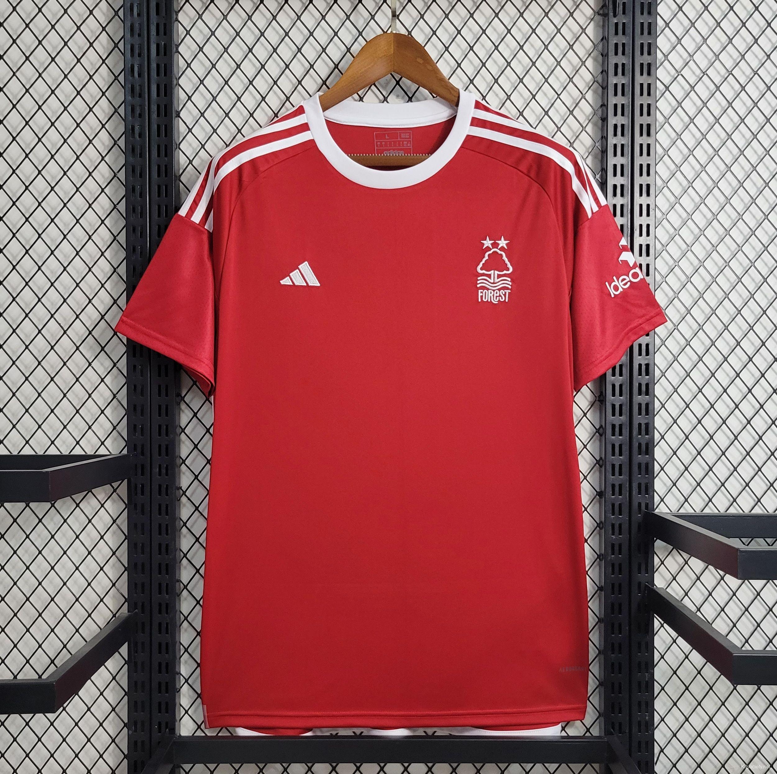 23/24 Nottingham Forest Home Jersey - Kitsociety