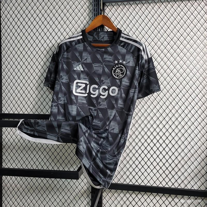 adidas Ajax 23/24 3rd Jersey - Black / Silver
