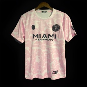 23/24 BAPE x Inter Miami CF Camo White T-Shirt - Kitsociety